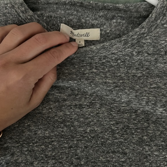 Madewell long sleeve grey bodysuit - Picture 2 of 5